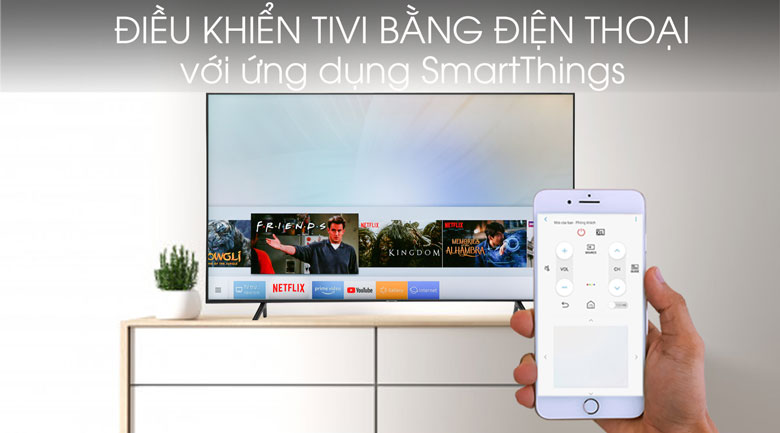 Smart Tivi Samsung 4K 65 inch UA65RU7100