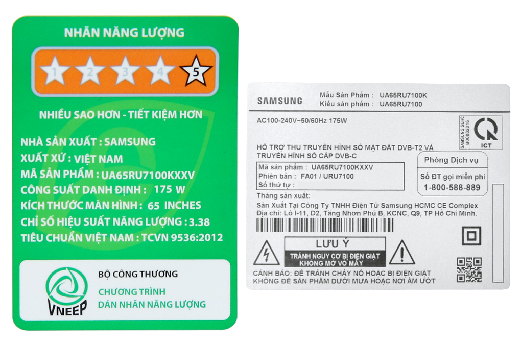 Smart Tivi Samsung 4K 65 inch UA65RU7100 - 9