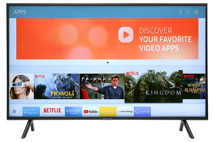 Smart Tivi Samsung 4K 43 inch UA43RU7200 Màu Đen