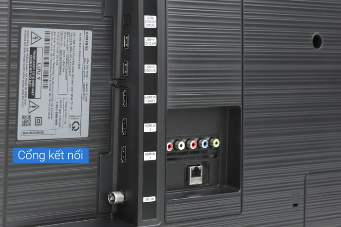 Smart Tivi Samsung 4K 43 inch UA43RU7200 Màu Đen