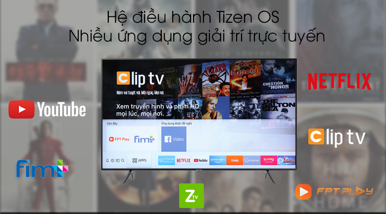 Smart Tivi Samsung 4K 43 inch UA43RU7200 - Tizen OS