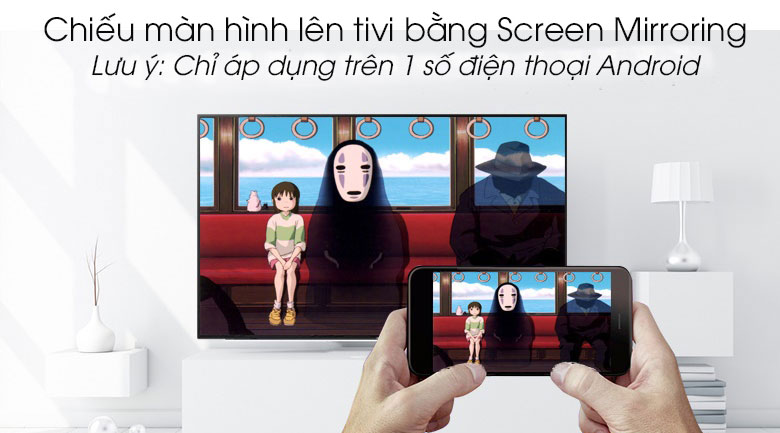Smart Tivi Samsung 4K 50 inch UA50RU7200 - Screen Mirroring