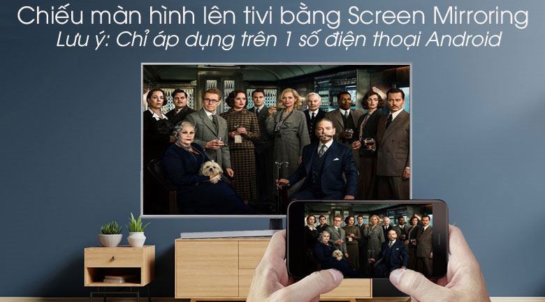 Smart Tivi Samsung 4K 43 inch UA43RU7400 - Screen Mirroring