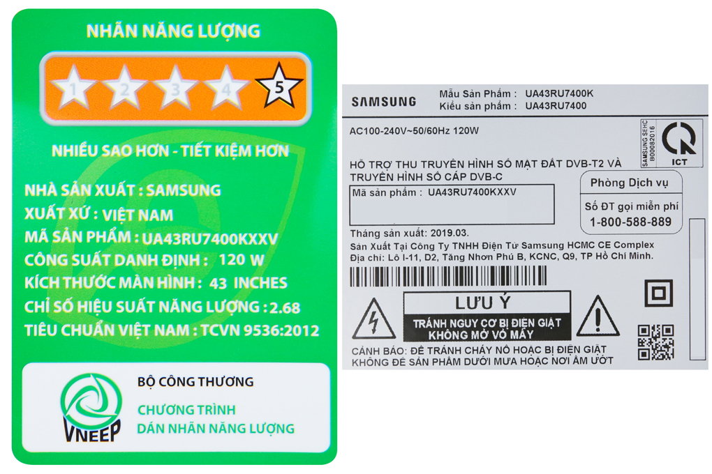 Smart Tivi Samsung 4K 43 inch UA43RU7400 - 9
