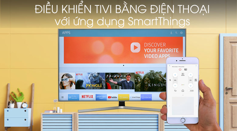 Smart Tivi Samsung 4K 65 inch UA65RU7400