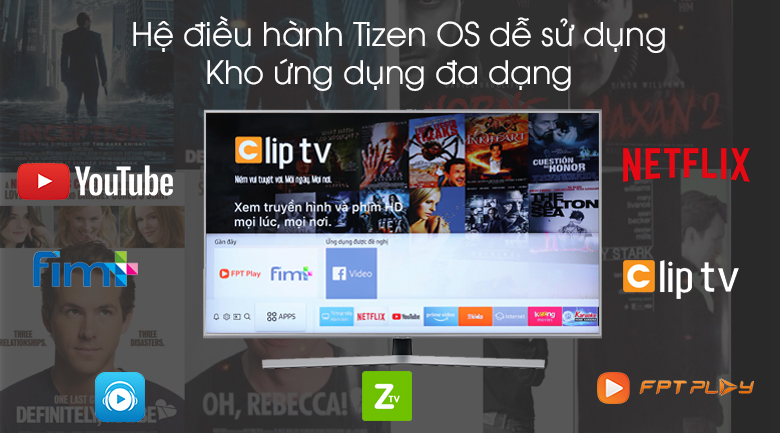 Smart Tivi Samsung 4K 65 inch UA65RU7400 - Tizen OS