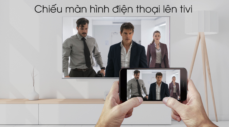 Smart Tivi Samsung 4K 65 inch UA65RU7400 - Screen Mirroring