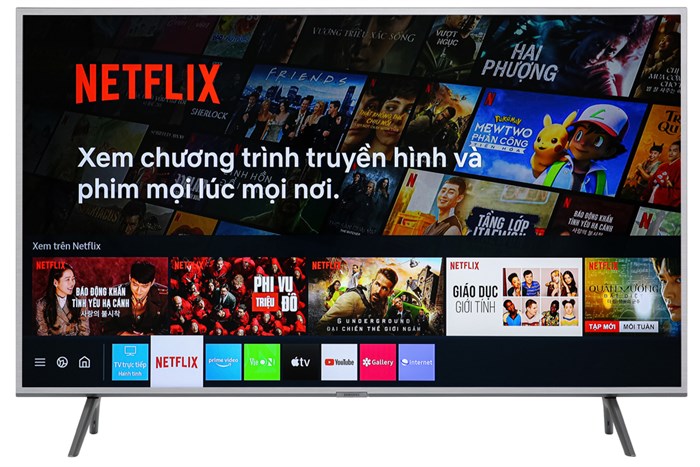 Smart Tivi QLED Samsung 4K 43 inch QA43Q65R Màu Đen