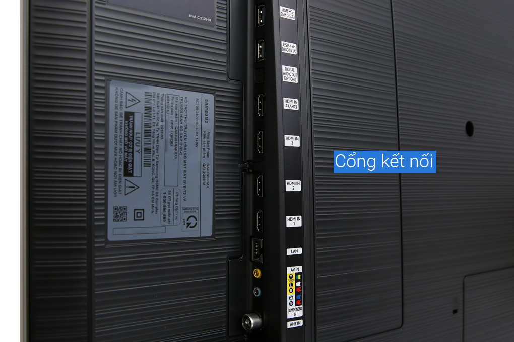 Smart Tivi QLED Samsung 4K 43 inch QA43Q65R Màu Đen