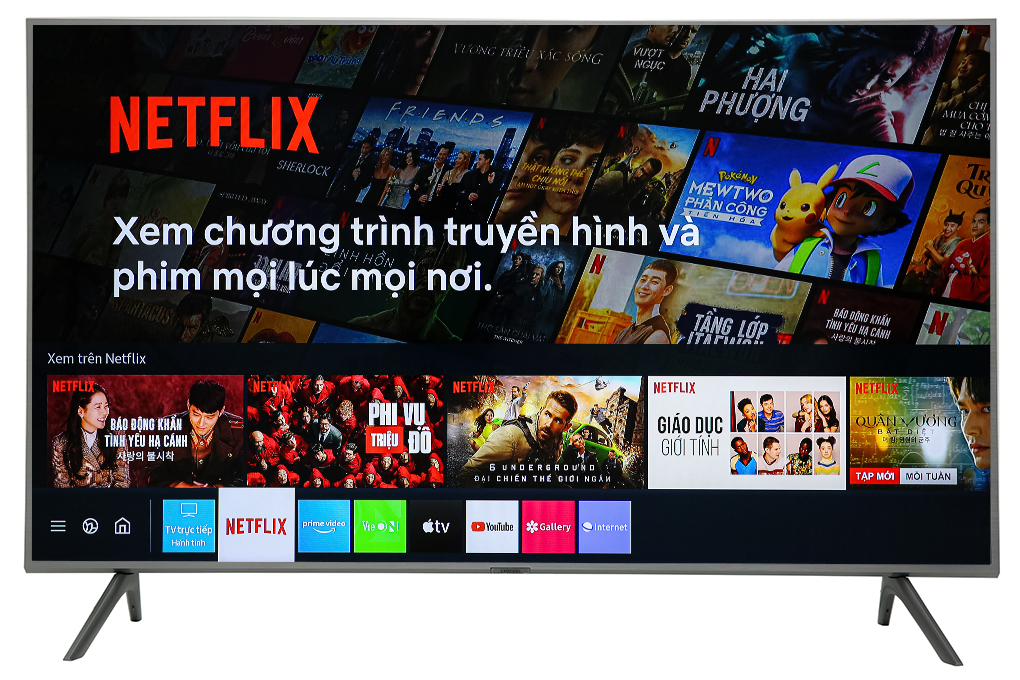 Smart Tivi QLED Samsung 4K 49 inch QA49Q65R Màu Đen