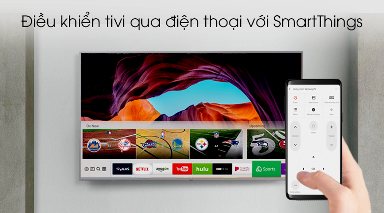 Smart Tivi QLED Samsung 4K 65 inch QA65Q65R - SmartThings