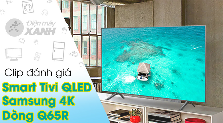 Smart Tivi Qled Samsung 4k 75 Inch Qa75q65r Gia Tốt Co Trả Gop