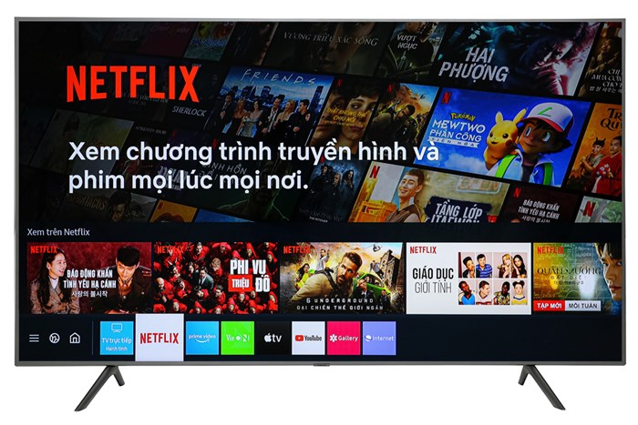 Smart Tivi QLED Samsung 4K 75 inch QA75Q65R Màu Đen