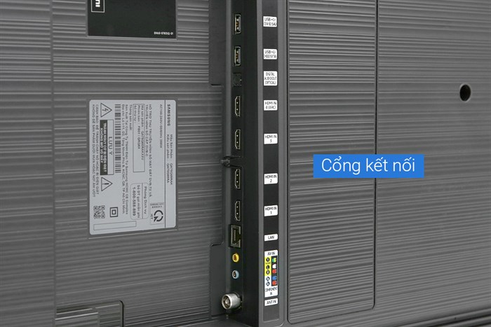 Smart Tivi QLED Samsung 4K 75 inch QA75Q65R Màu Đen