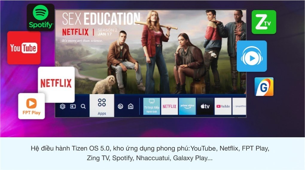 Smart Tivi QLED Samsung 8K 65 inch QA65Q900R