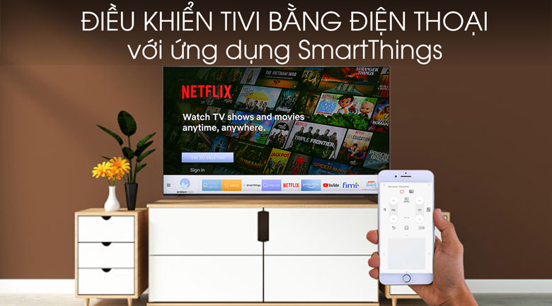 Smart Tivi QLED Samsung 8K 75 inch QA75Q900R - SmartThings