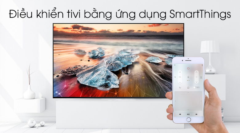 Smart Tivi QLED Samsung 8K 82 inch QA82Q900R - điều khiển tivi