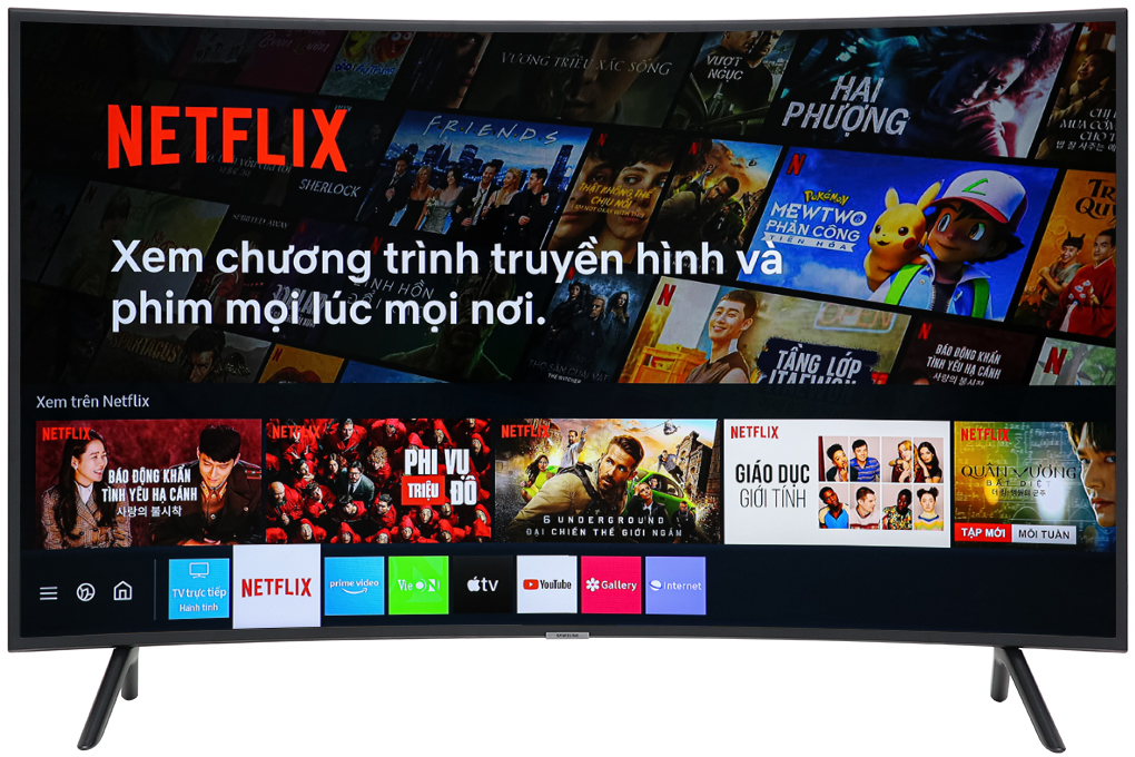 Smart Tivi Cong Samsung 4K 49 inch UA49RU7300 Màu Đen
