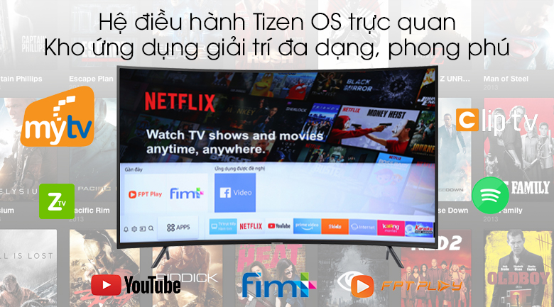 Smart tivi Samsung 4K 49 inch UA49RU7300 - Tizen OS