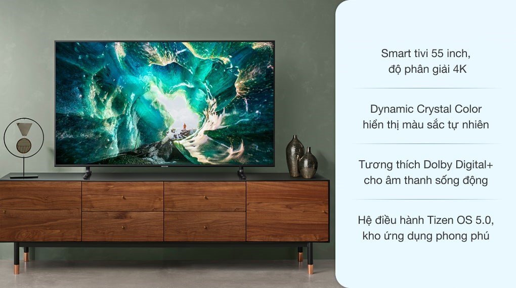 Smart Tivi Samsung 4K 55 inch UA55RU8000