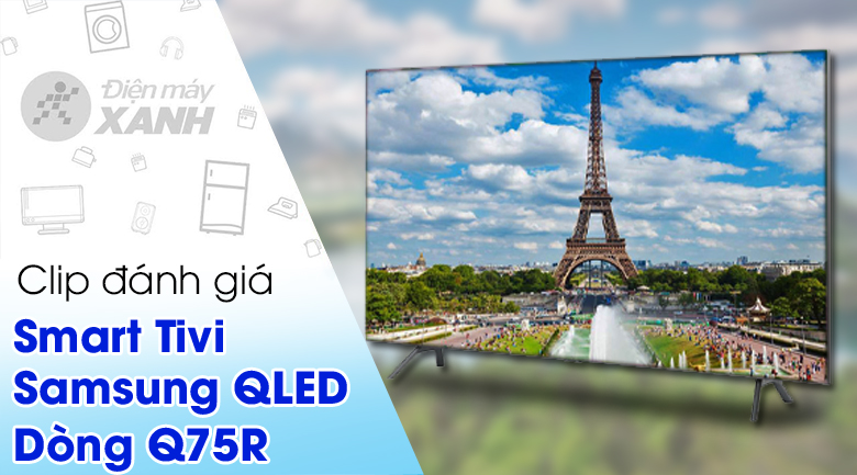 Smart Tivi QLED Samsung 4K 55 inch QA55Q75R