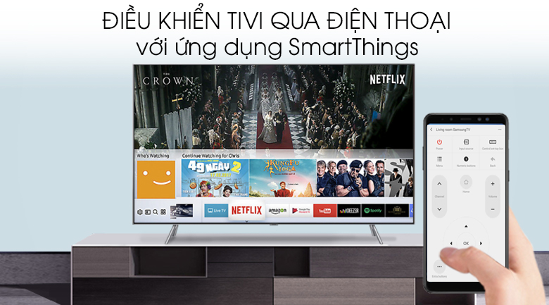 Smart Tivi QLED Samsung 4K 65 inch QA65Q75R