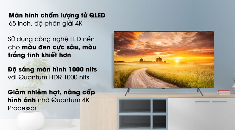 Smart Tivi QLED Samsung 4K 65 inch QA65Q75R