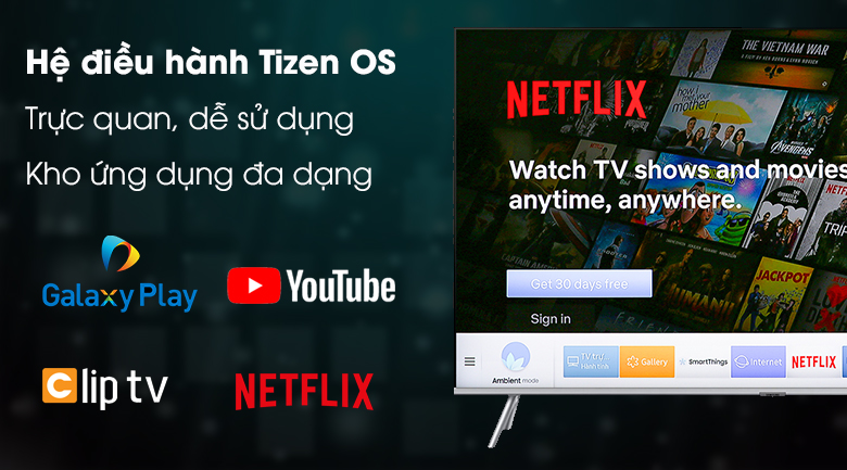 Smart Tivi QLED Samsung 4K 65 inch QA65Q75R