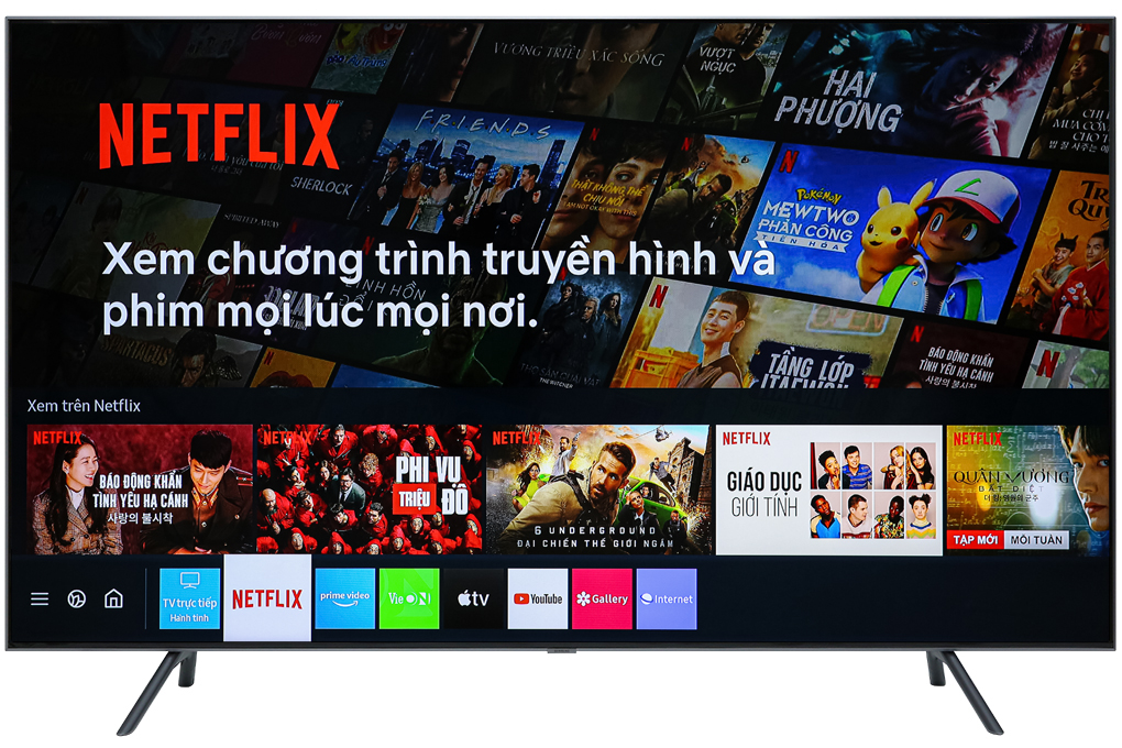 Smart Tivi QLED Samsung 4K 75 inch QA75Q75R Màu Đen