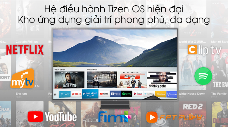 Smart Tivi QLED Samsung 4K 75 inch QA75Q90R