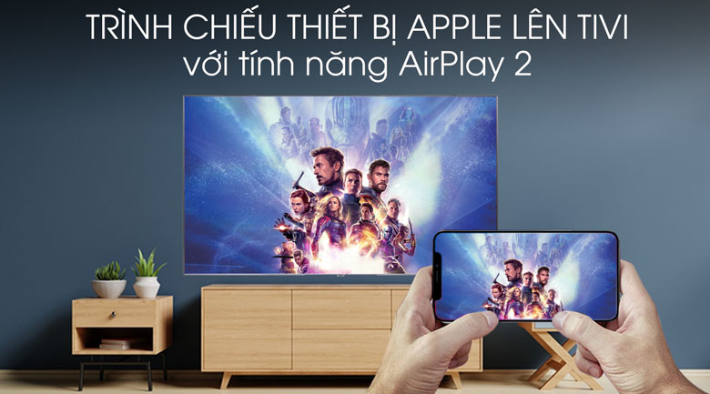 Smart Tivi QLED Samsung 4K 75 inch QA75Q90R - AirPlay 2