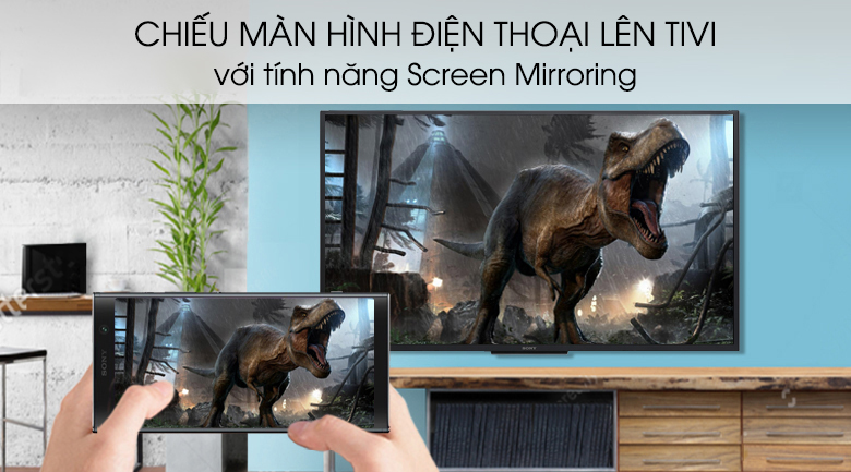 Smart Tivi Sony 43 inch 43W660G - Screen Mirroring