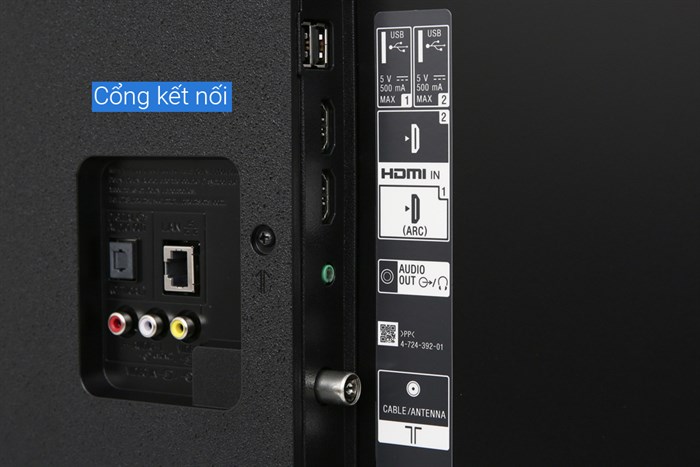 Smart Tivi Sony 43 inch KDL-43W660G Màu Đen