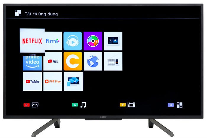 Smart Tivi Sony 43 inch KDL-43W660G Màu Đen