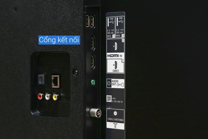 Smart Tivi Sony 50 inch KDL-50W660G Màu Đen