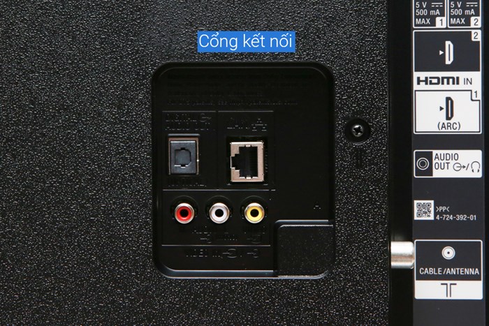 Smart Tivi Sony 50 inch KDL-50W660G Màu Đen