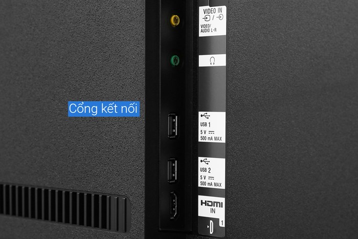 Android Tivi Sony 4K 55 inch KD-55X9500G Màu Đen