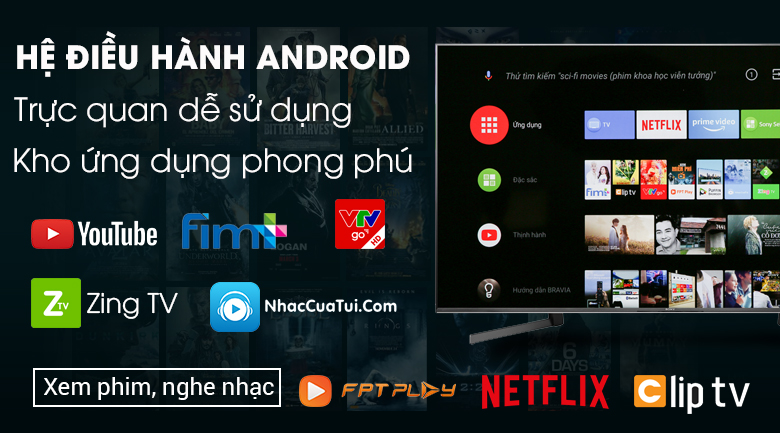 Android Tivi Sony 4K 65 inch KD-65X9500G - Android Android Tivi Sony 4K 65 inch KD-65X9500G - Android
