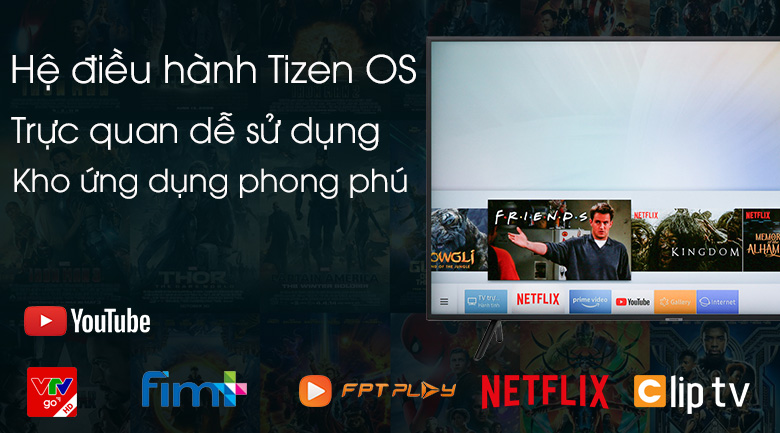 Hệ điều hành Tizen OS cực thân thiện người dùng, sở hữu kho ứng dụng hấp dẫn