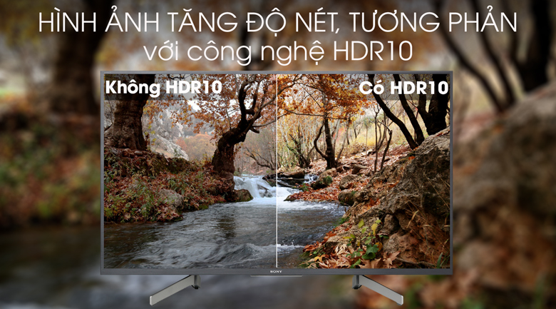 Android Tivi Sony 4K 49 inch KD-49X8000G