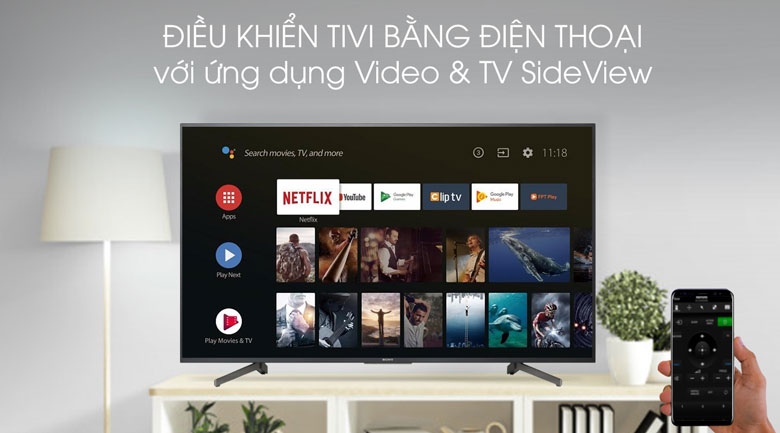 Video & TV SideView-Tivi LED Sony KD-49X8000G