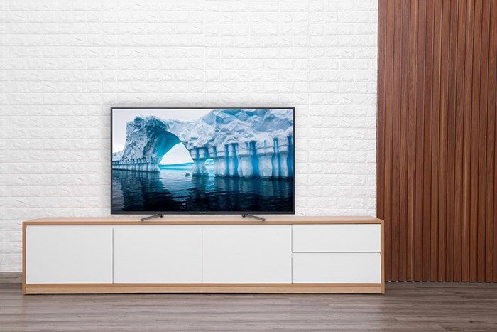Android Tivi Sony 4K 49 inch KD-49X8000G Màu Đen