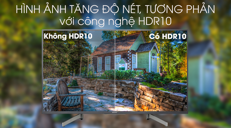 Android Tivi Sony 4K 55 inch KD-55X8000G