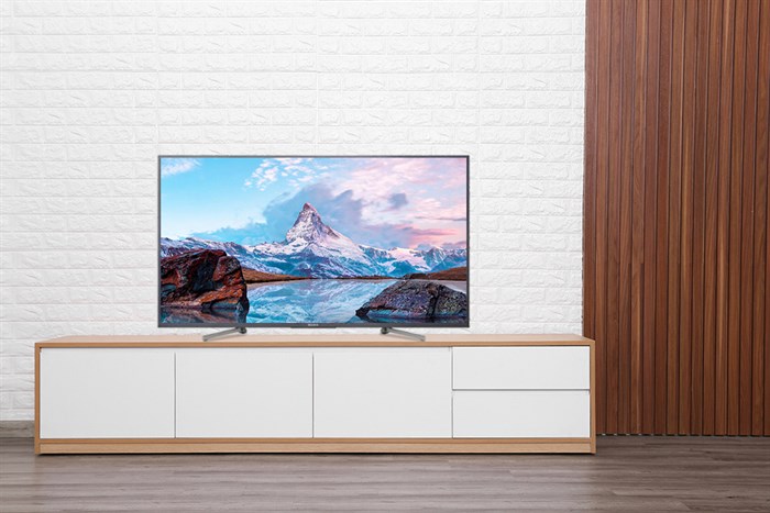 Android Tivi Sony 4K 55 inch KD-55X8000G Màu Đen