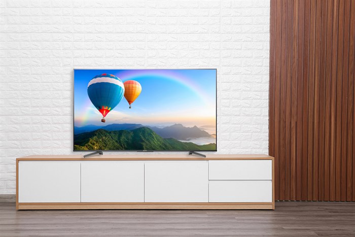 Android Tivi Sony 4K 55 inch KD-55X8500G Màu Đen