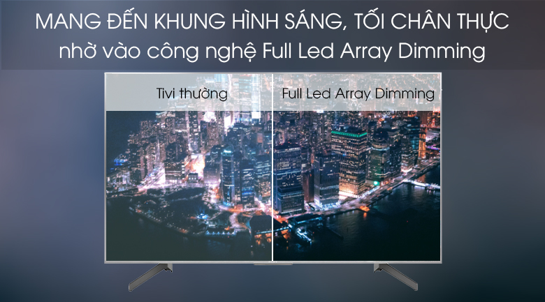 Android Tivi Sony 4K 55 inch KD-55X8500G/S - Edge LED Frame Dimming 
