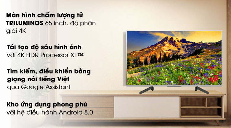 Android Tivi Sony 4K 65 inch KD-65X8500G