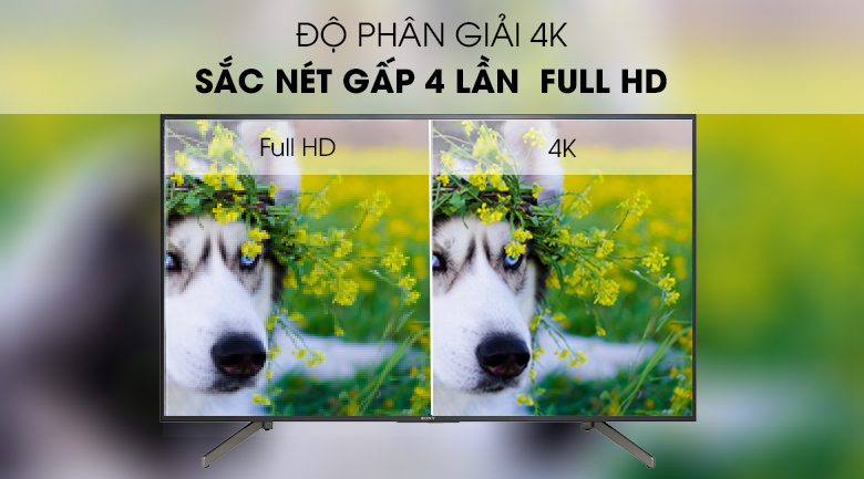 Android Tivi Sony 4K 65 inch KD-65X8000G