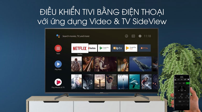 Video & TV SideView-Tivi LED Sony KD-65X8000G Video & TV SideView-Tivi LED Sony KD-65X8000G