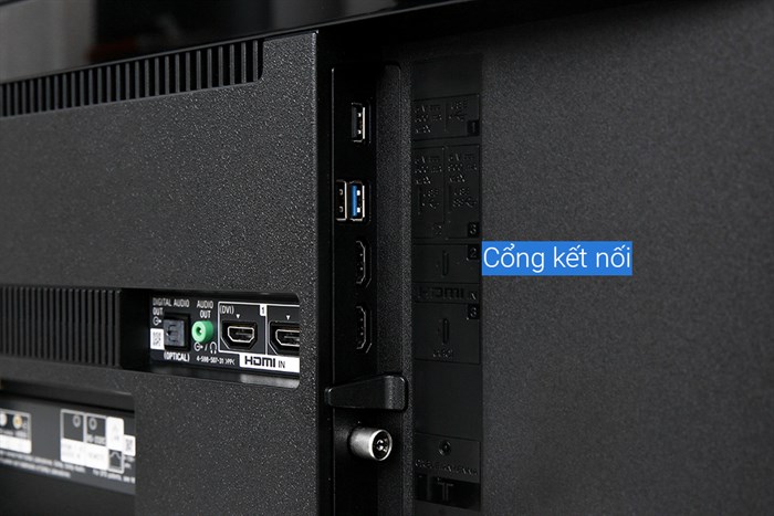 Android Tivi Sony 4K 65 inch KD-65X8000G Màu Đen